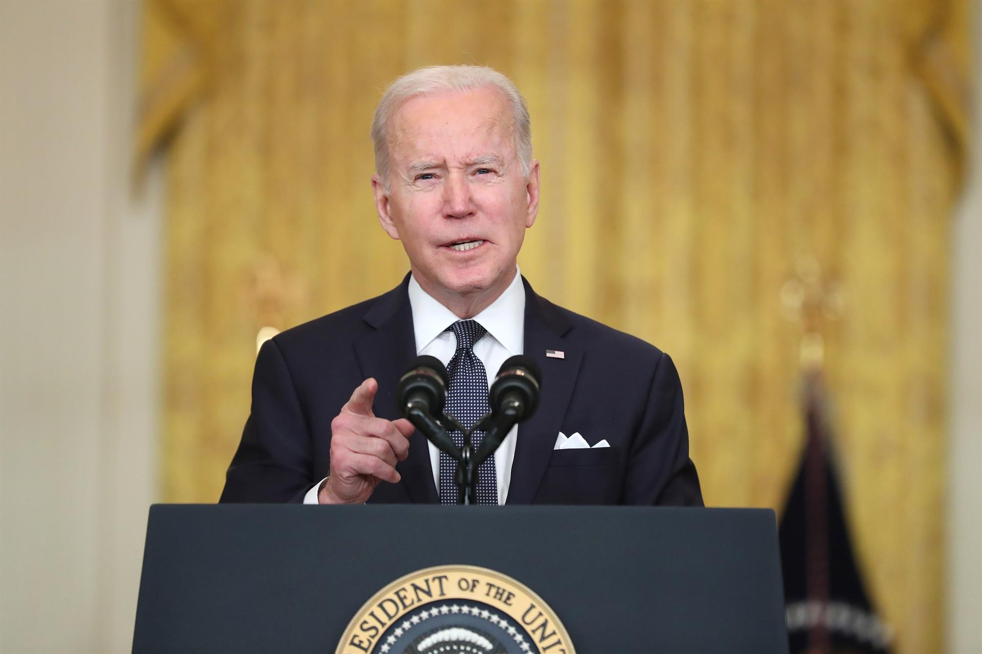 Biden hablará con Macron, Draghi, Johnson, Scholz o Trudeau sobre Ucrania