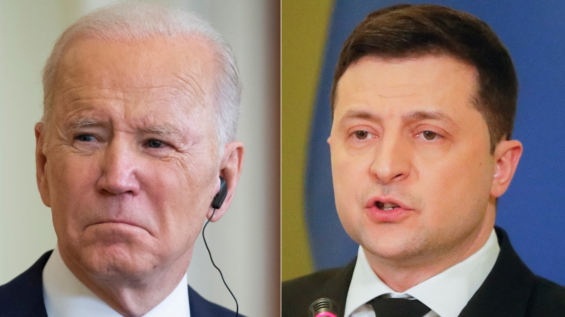 Presidente de Ucrania invita a Joe Biden a visitar Kiev