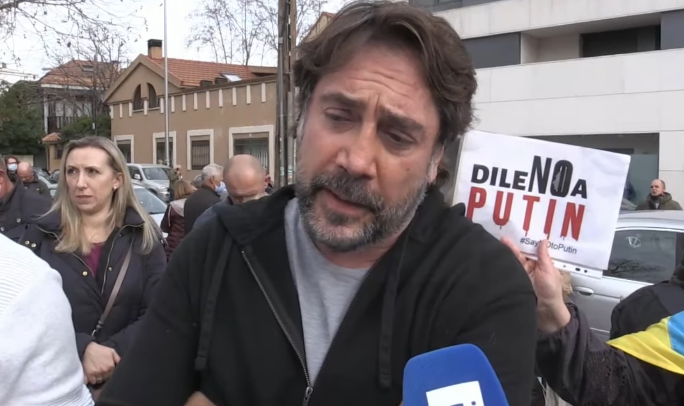 Bardem se solidariza con Ucrania