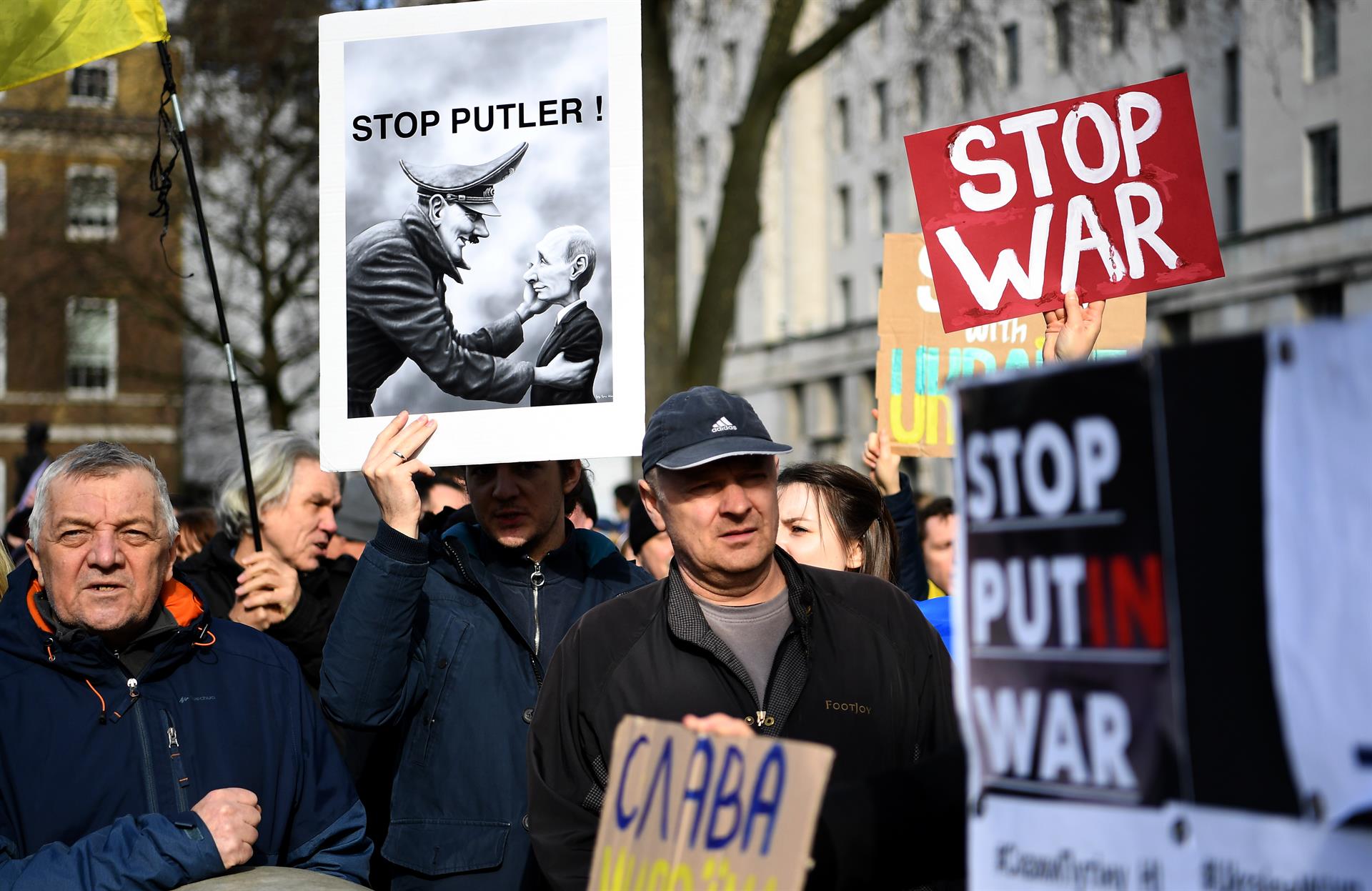 Líderes mundiales condenan ataque militar ruso a Ucrania Líderes mundiales condenan ataque militar ruso a Ucrania