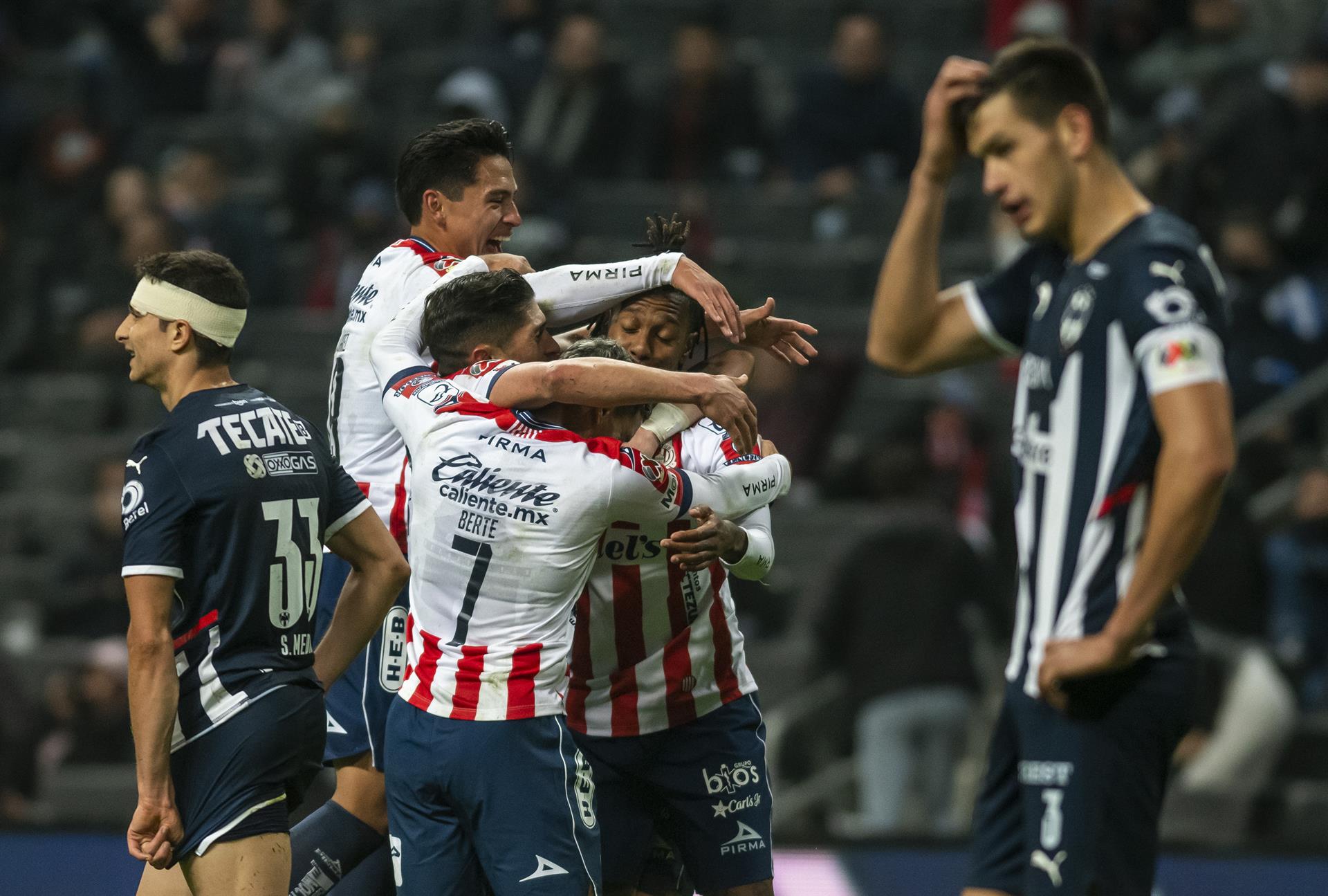 San Luis gana en Monterrey y agrava crisis de Rayados y Aguirre San Luis gana en Monterrey y agrava crisis de Rayados y Aguirre