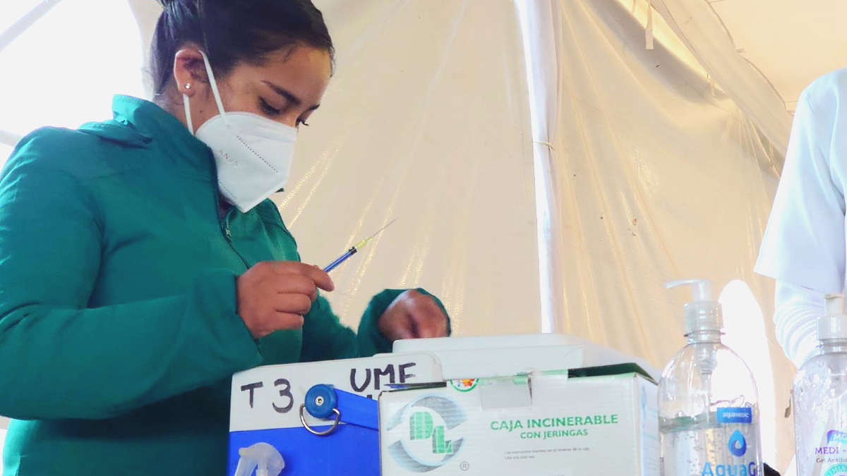 Vacunación anticovid masiva en México cumple un año con solo 60% de población inmunizada Vacunación anticovid masiva en México cumple un año con solo 60% de población inmunizada