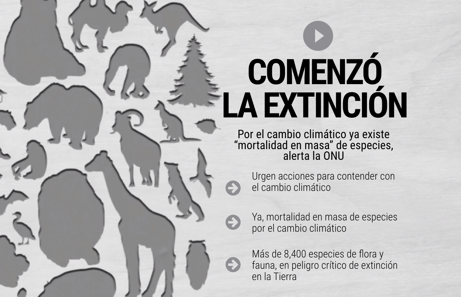 Gaceta UNAM: Comenzó la extinción Gaceta UNAM: Comenzó la extinción