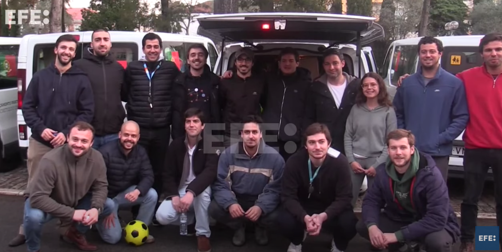 “Misión Ucrania”, el empeño de jóvenes lusos para evacuar a refugiados