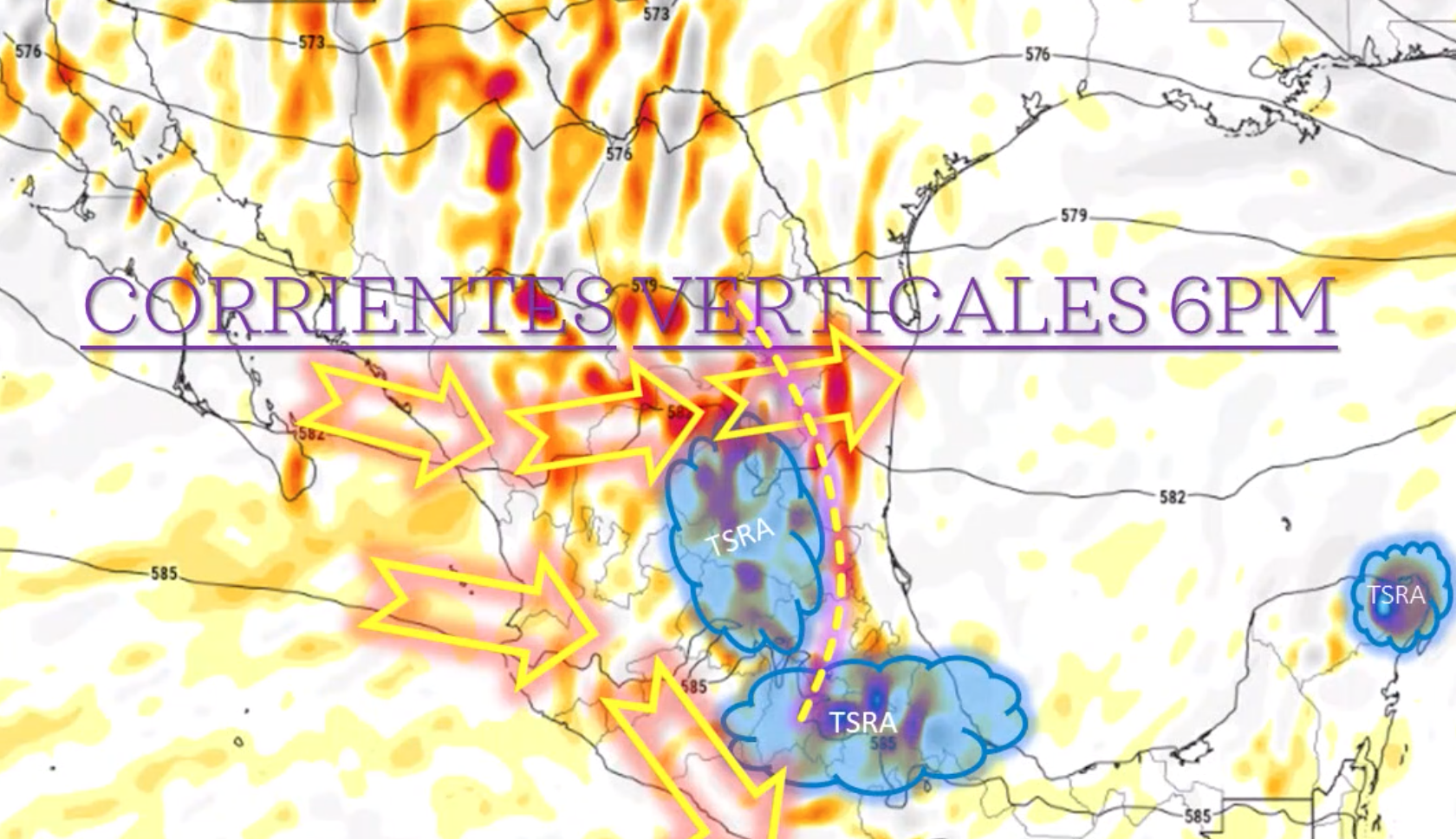 Lluvias y granizo en el Valle de México, Hidalgo, Puebla y Tlaxcala