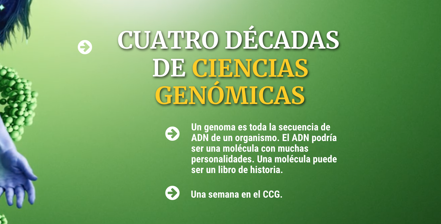 Gaceta UNAM: Cuatro décadas de ciencias genómicas Gaceta UNAM: Cuatro décadas de ciencias genómicas