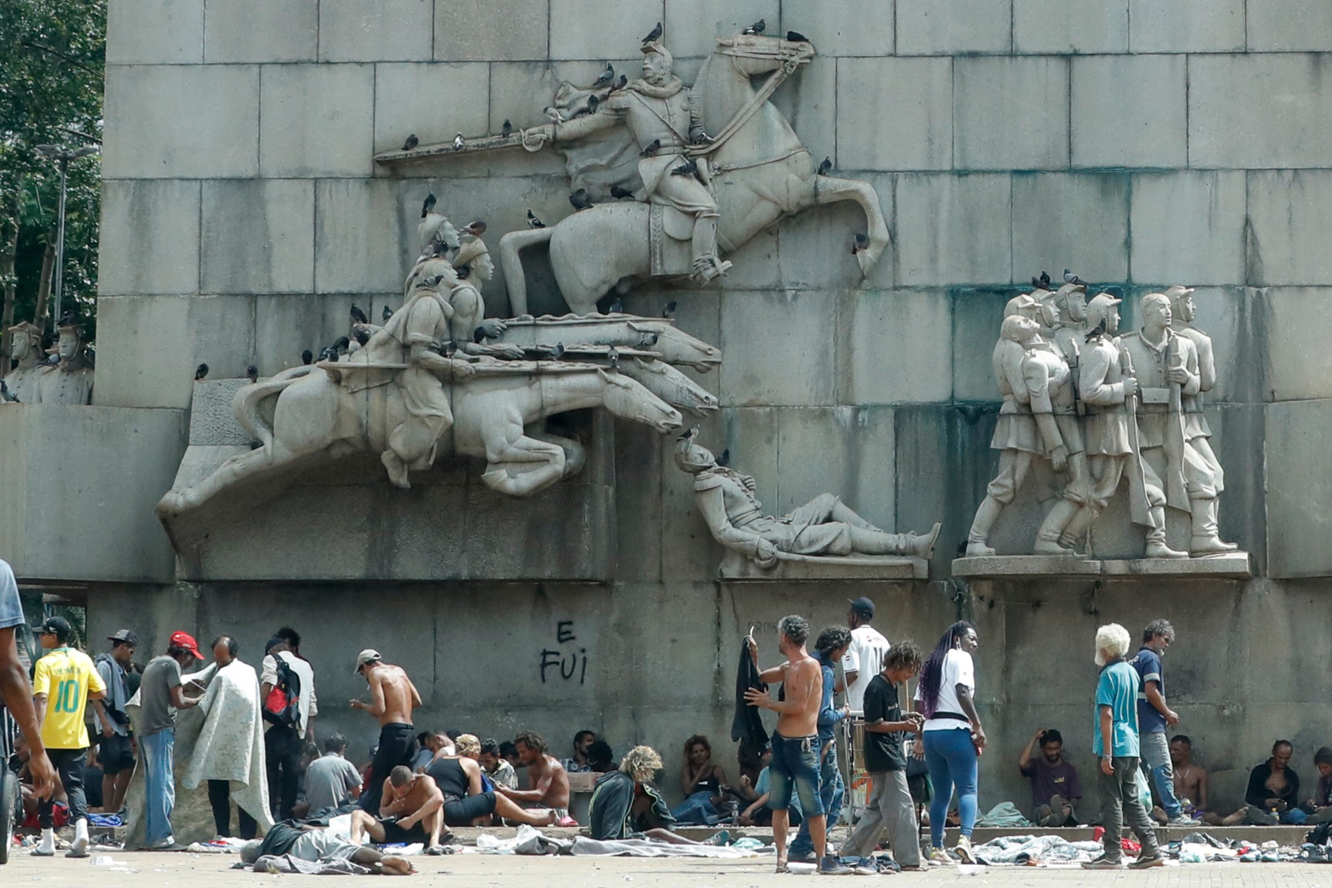 Cracolandia, el mayor mercado de drogas a cielo abierto de Brasil