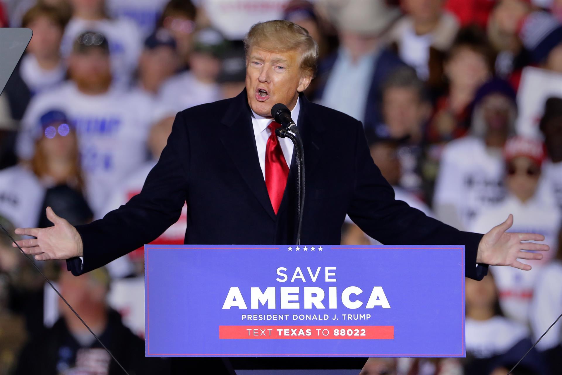 Objetivo del comité investigador por asalto al Capitolio es que no compita en 2024: Trump Objetivo del comité investigador por asalto al Capitolio es que no compita en 2024: Trump