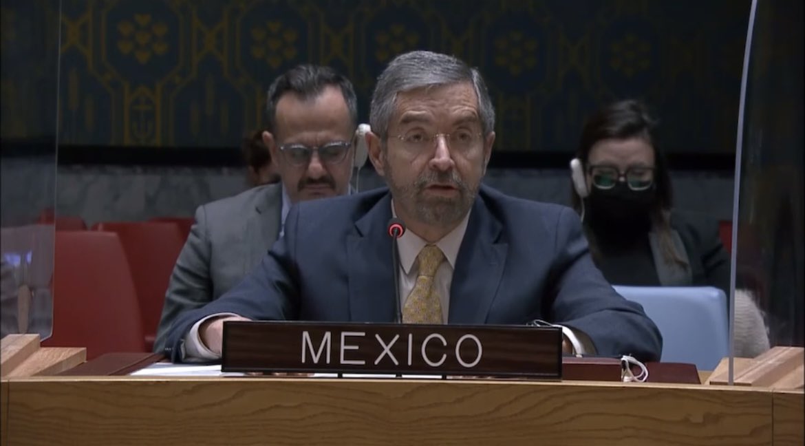 México pide ante ONU proteger a la población civil en Ucrania México pide ante ONU proteger a la población civil en Ucrania