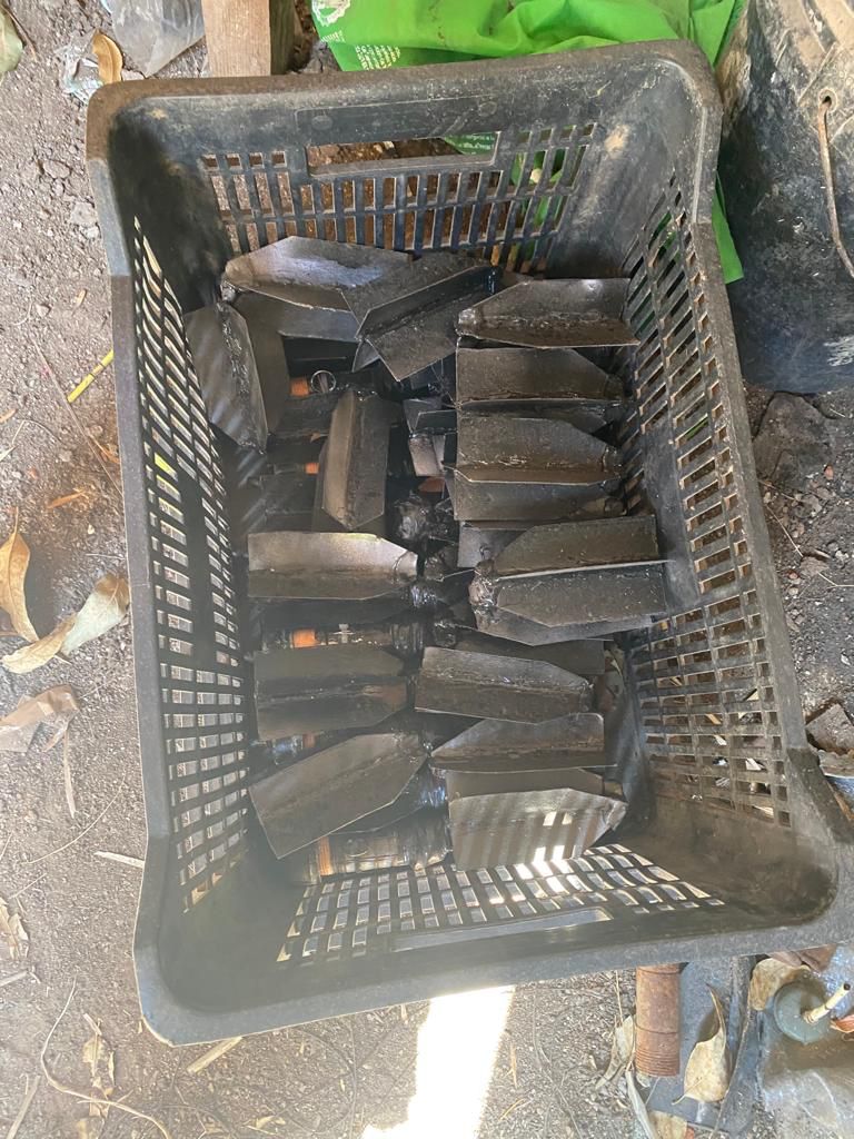 Descubren “fábrica” de explosivos para drones en Michoacán - explosivos-michoacan-2