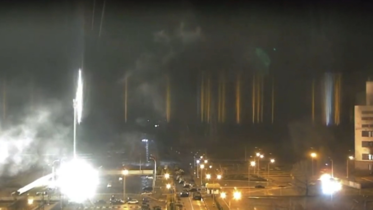 Se desata incendio en central nuclear en el sureste de Ucrania Se desata incendio en central nuclear en el sureste de Ucrania