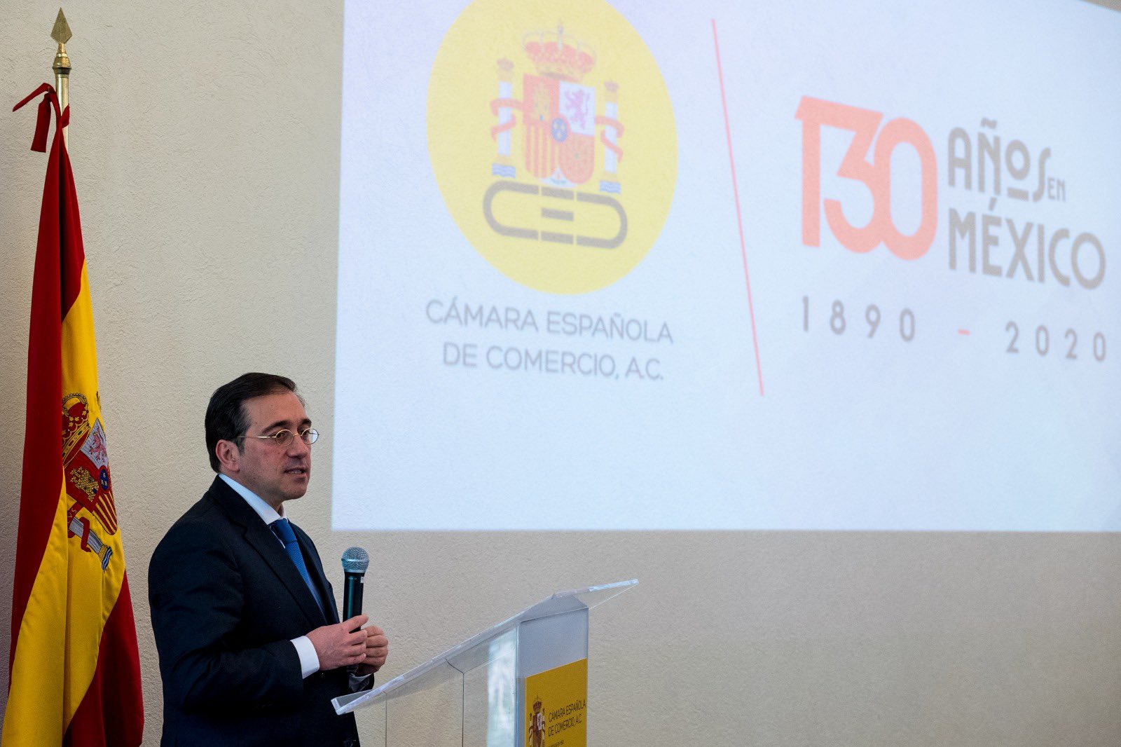 Ministro de exteriores español se reúne con empresarios para atraer capital mexicano a España