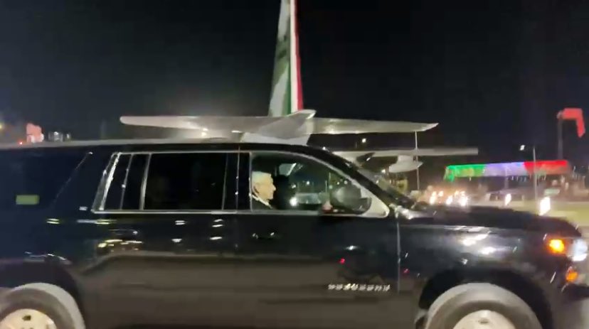 López Obrador llega en 40 minutos al AIFA desde Palacio Nacional López Obrador llega en 40 minutos al AIFA desde Palacio Nacional
