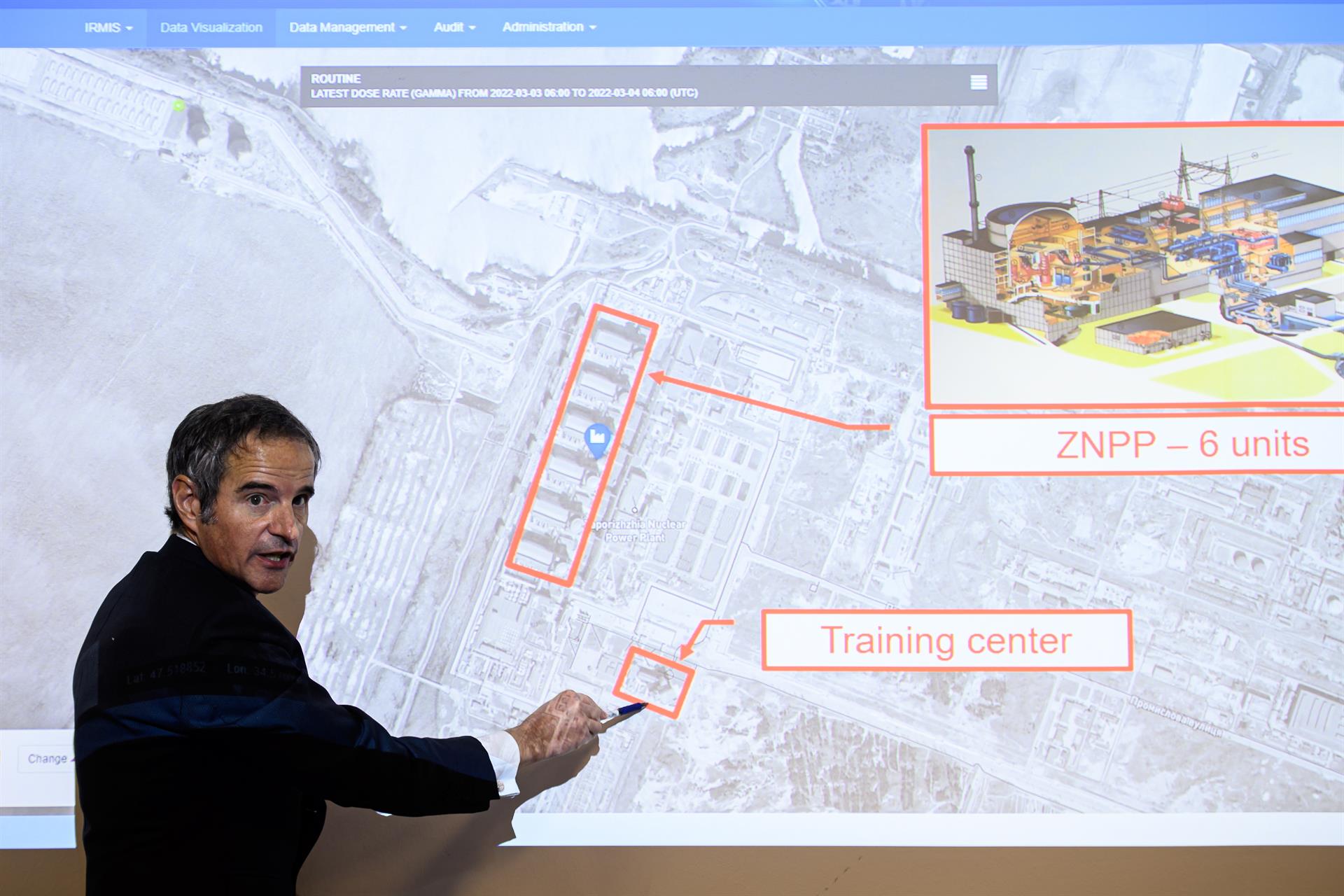 ONU asegura que no hubo escape radiactivo en ataque ruso a central nuclear ucraniana
