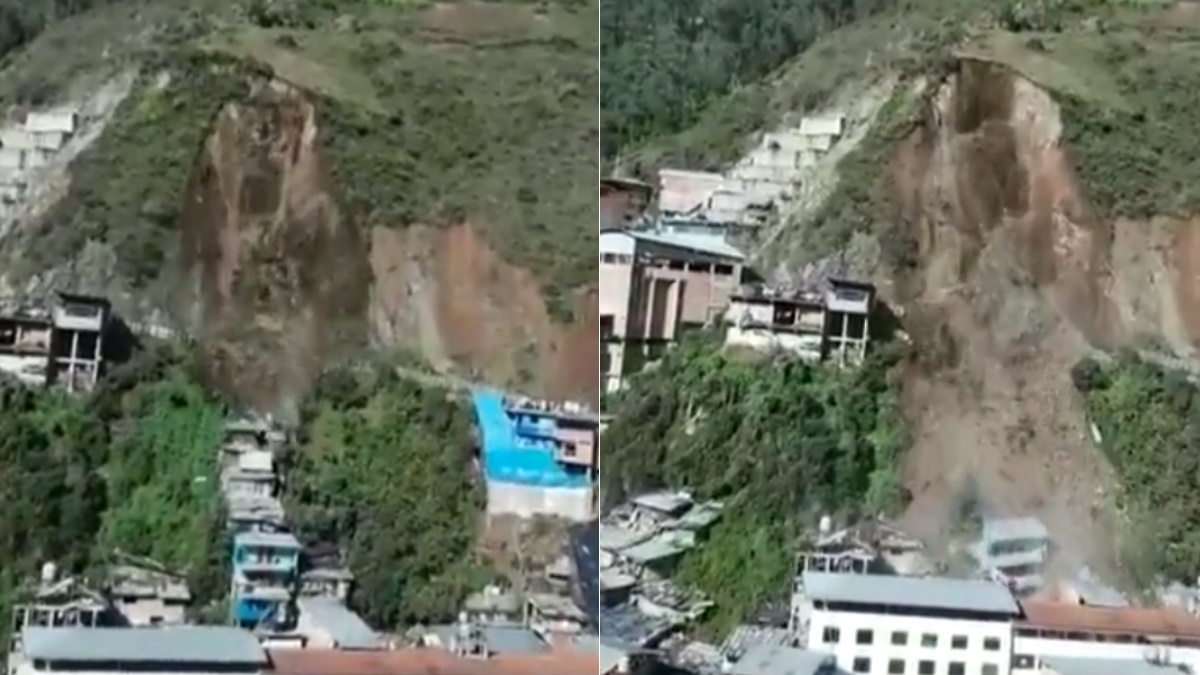 Setidaknya 15 terjebak dan enam hilang setelah tanah longsor di Peru