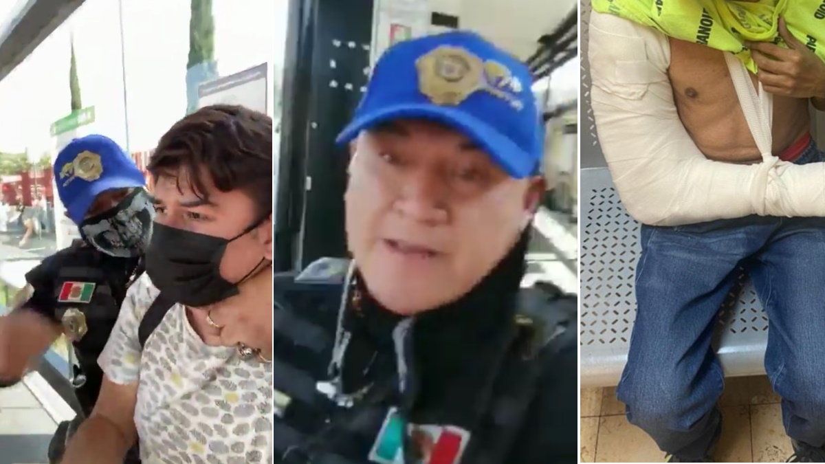 Policía agrede a jóvenes sordos en el Metrobús; lo suspenden