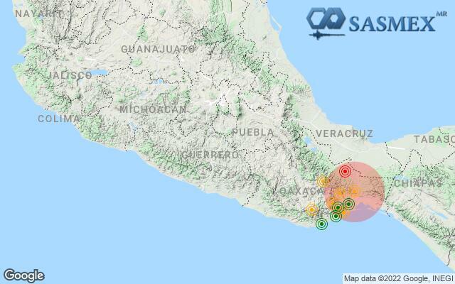 Sin afectaciones tras sismo magnitud 5.6 en Oaxaca