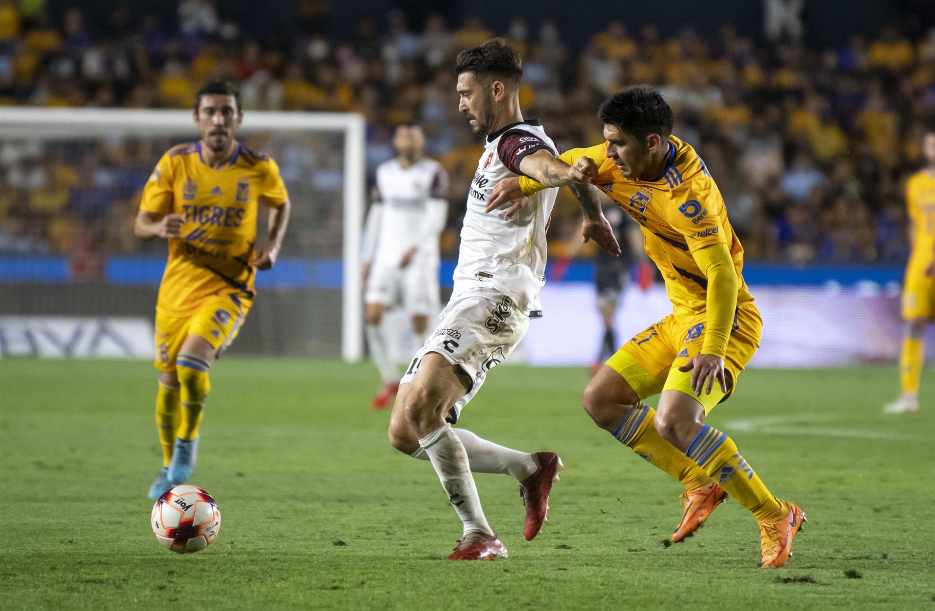 Tigres vence al Tijuana y sube al liderato del Clausura 2022