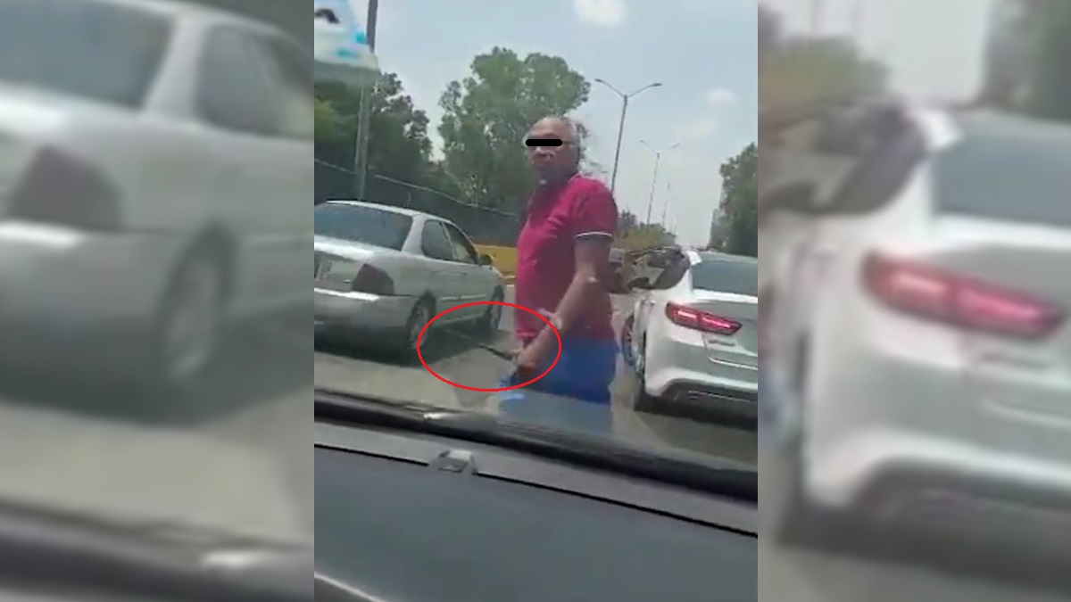 Fiscalía CDMX busca a agresor de automovilista sobre Av. Río Churubusco Fiscalía CDMX busca a agresor de automovilista sobre Av. Río Churubusco