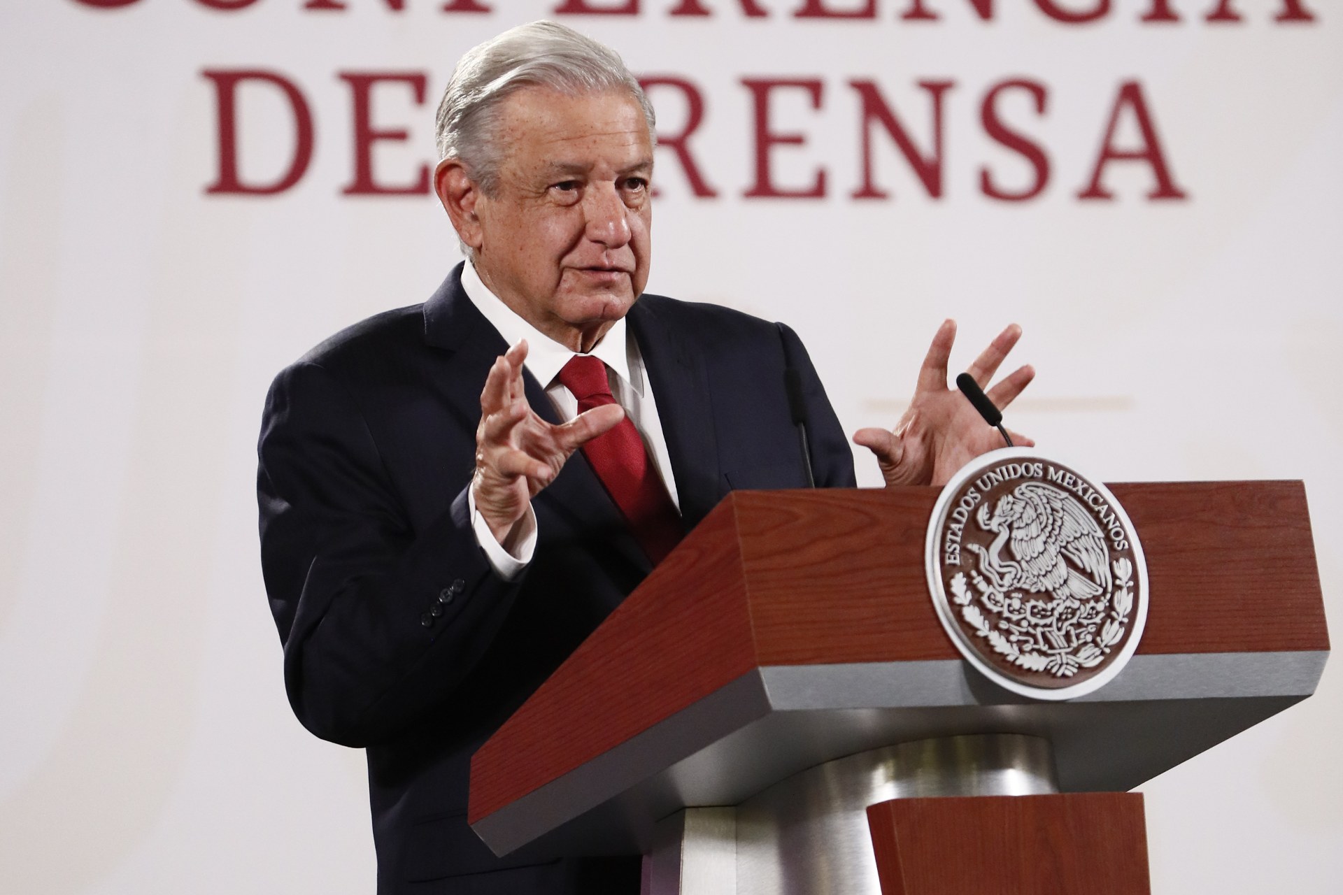 México vive “una época de mentiras”, denuncia AMLO México vive “una época de mentiras”, denuncia AMLO