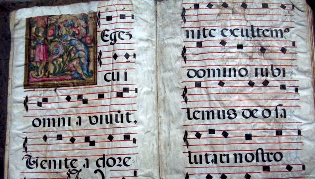 UNAM y Fundación Grammy Latino se unen para recuperar música del siglo XIX - antigua-partitura-1024x584