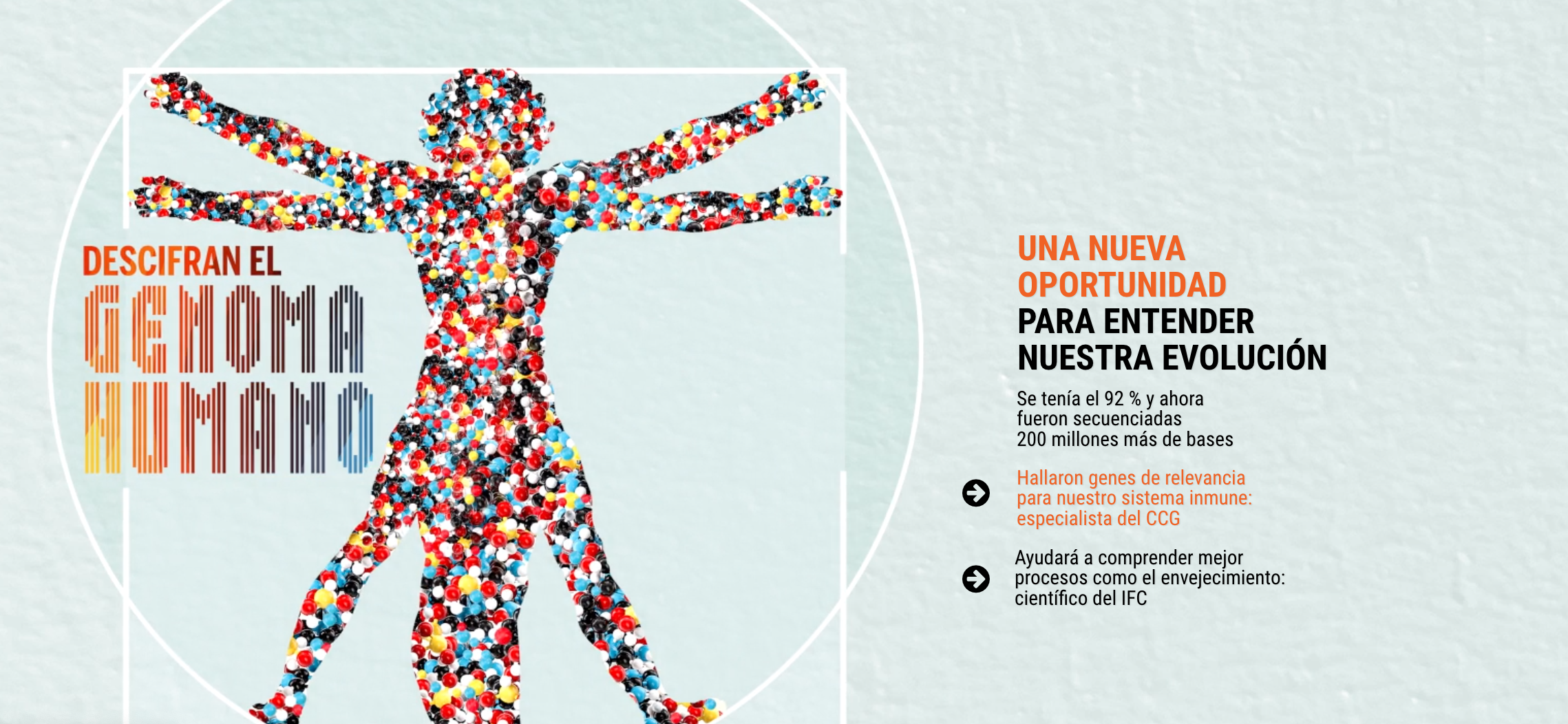 Gaceta UNAM: Descifran el genoma humano al 100% Gaceta UNAM: Descifran el genoma humano al 100%