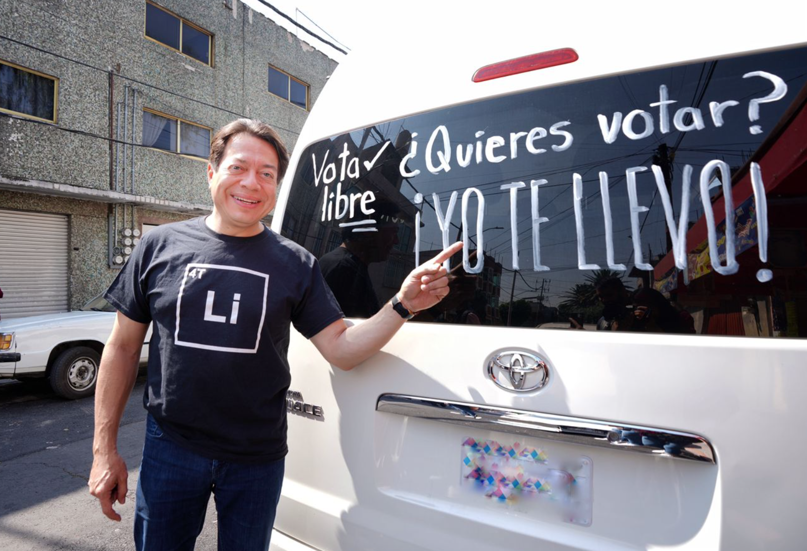 Descarta Mario Delgado prácticas de acarreo; ‘fue un ride’ Descarta Mario Delgado prácticas de acarreo; ‘fue un ride’