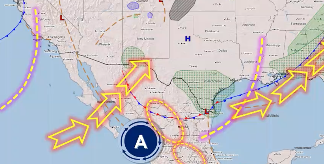 Tormentas eléctricas en Durango, Zacatecas, Aguascalientes, Gto, Qro, SLP, Morelos y Valle de México