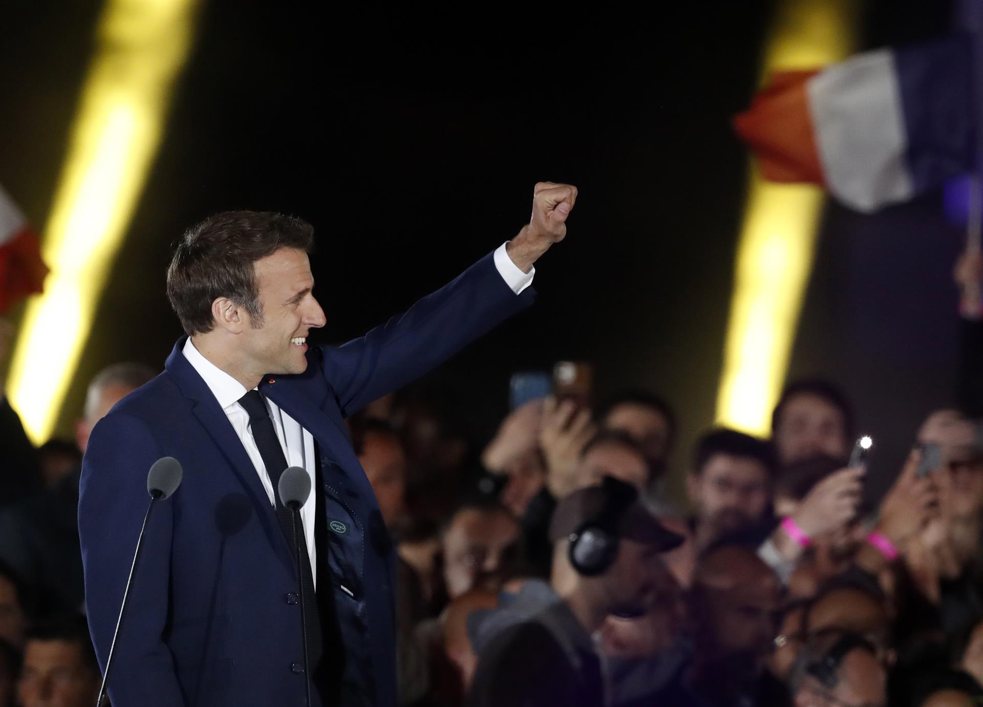 Macron es reelecto presidente de Francia; promete ‘curar’ heridas del país
