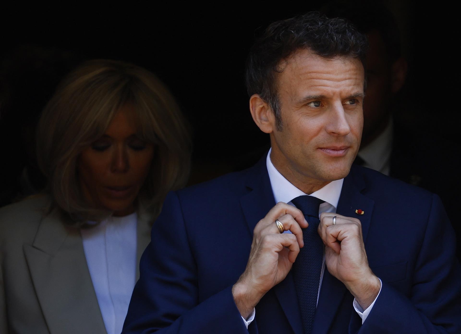 Francia reelige a Emmanuel Macron como presidente, según proyecciones de voto Francia reelige a Emmanuel Macron como presidente, según proyecciones de voto