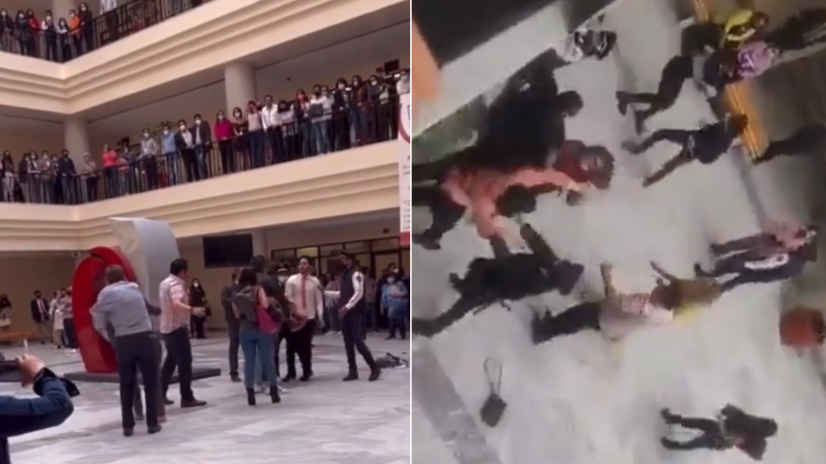 Riña en Juzgados Civiles y Familiares de Toluca deja al menos un herido Riña en Juzgados Civiles y Familiares de Toluca deja al menos un herido