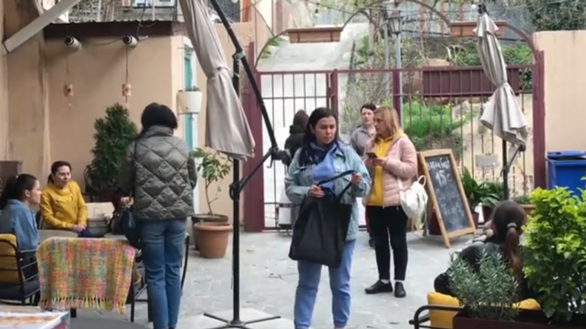 Voluntarios de Rusia se vuelcan en ayuda a refugiados ucranianos en Georgia Voluntarios de Rusia se vuelcan en ayuda a refugiados ucranianos en Georgia