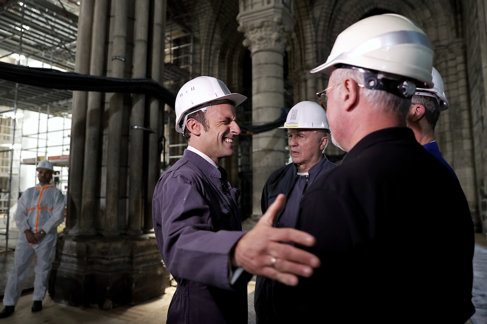 Macron ve en la reconstrucción de Notre Dame “un testimonio de esperanza”