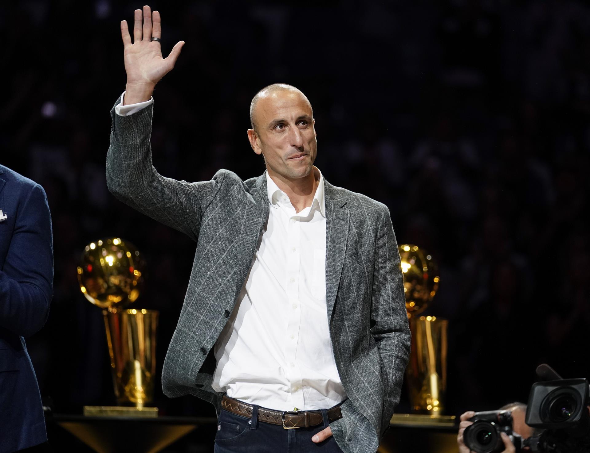 Manu Ginóbili entra en el Salón de la Fama de la NBA
