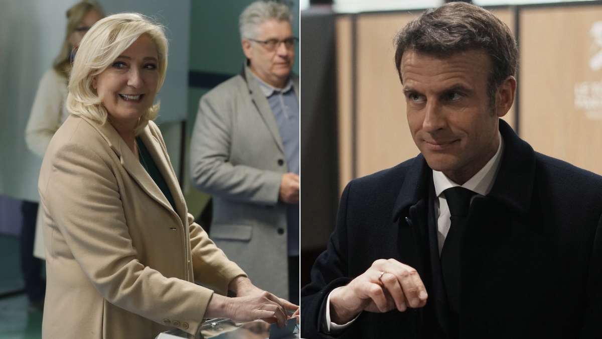 Macron y Le Pen repetirán su duelo de 2017 por la Presidencia en Francia Macron y Le Pen repetirán su duelo de 2017 por la Presidencia en Francia