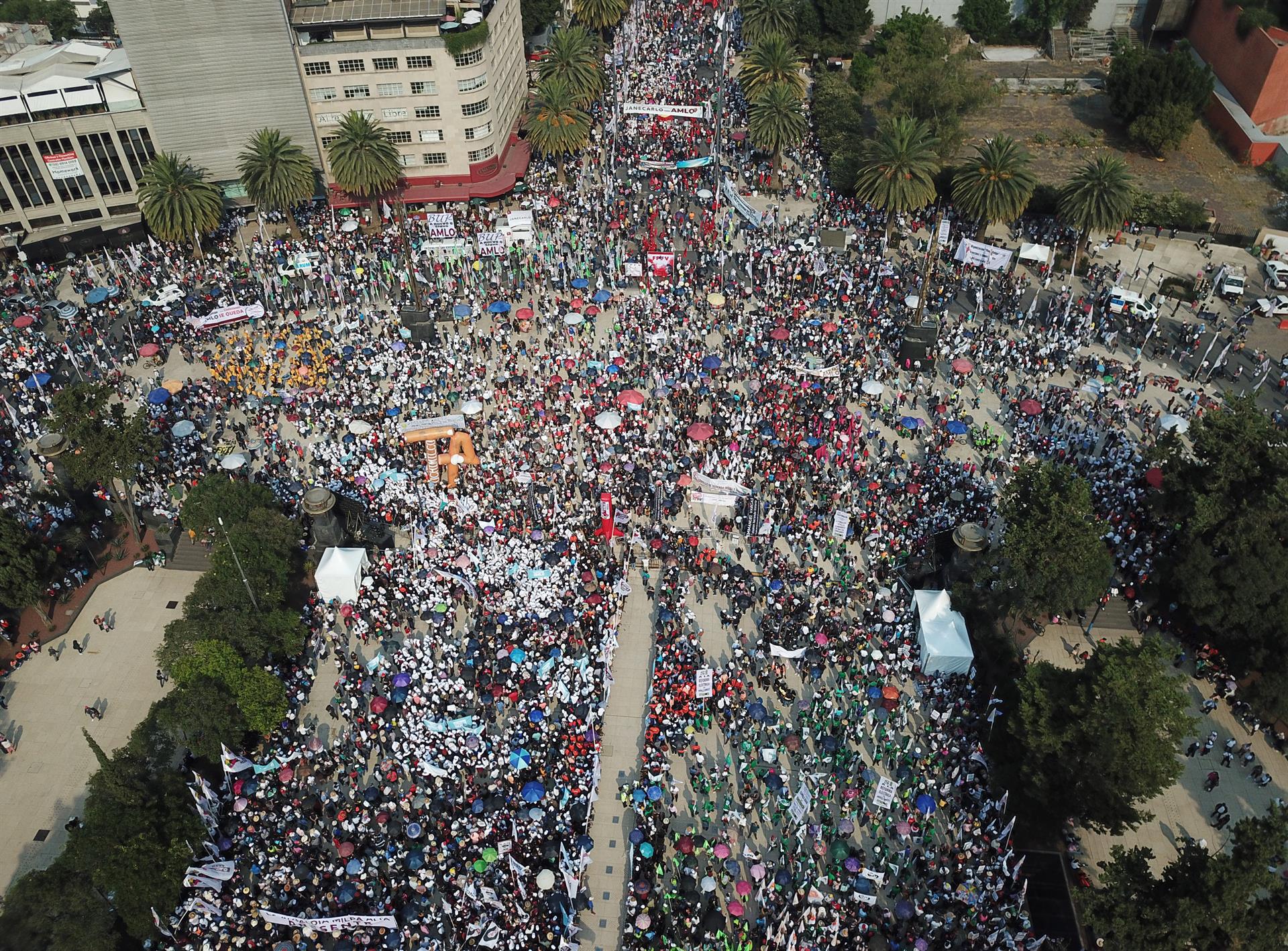 Estoy de acuerdo en la gente defienda Reforma Eléctrica: AMLO sobre mitin de Sheinbaum en CDMX