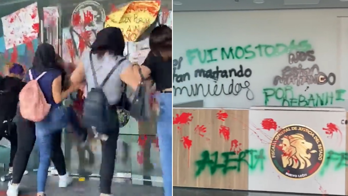 Marchan en Monterrey por el caso de la joven Debanhi Escobar