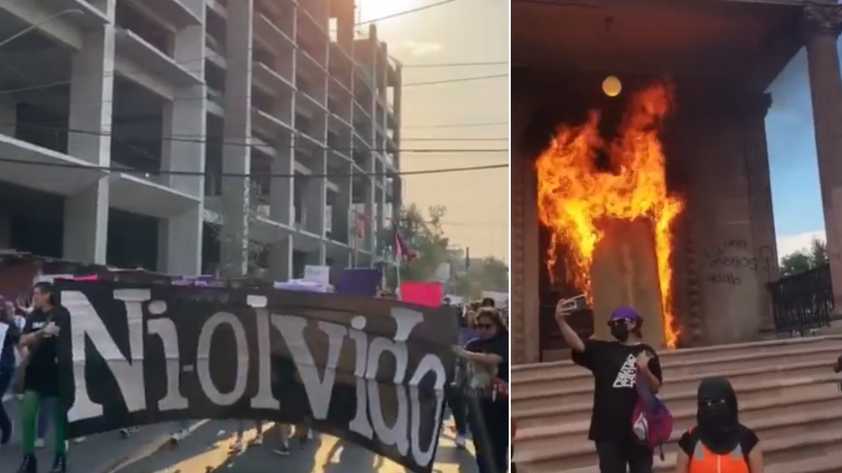 Protestan en Monterrey, Nuevo León, por los desaparecidos Protestan en Monterrey, Nuevo León, por los desaparecidos