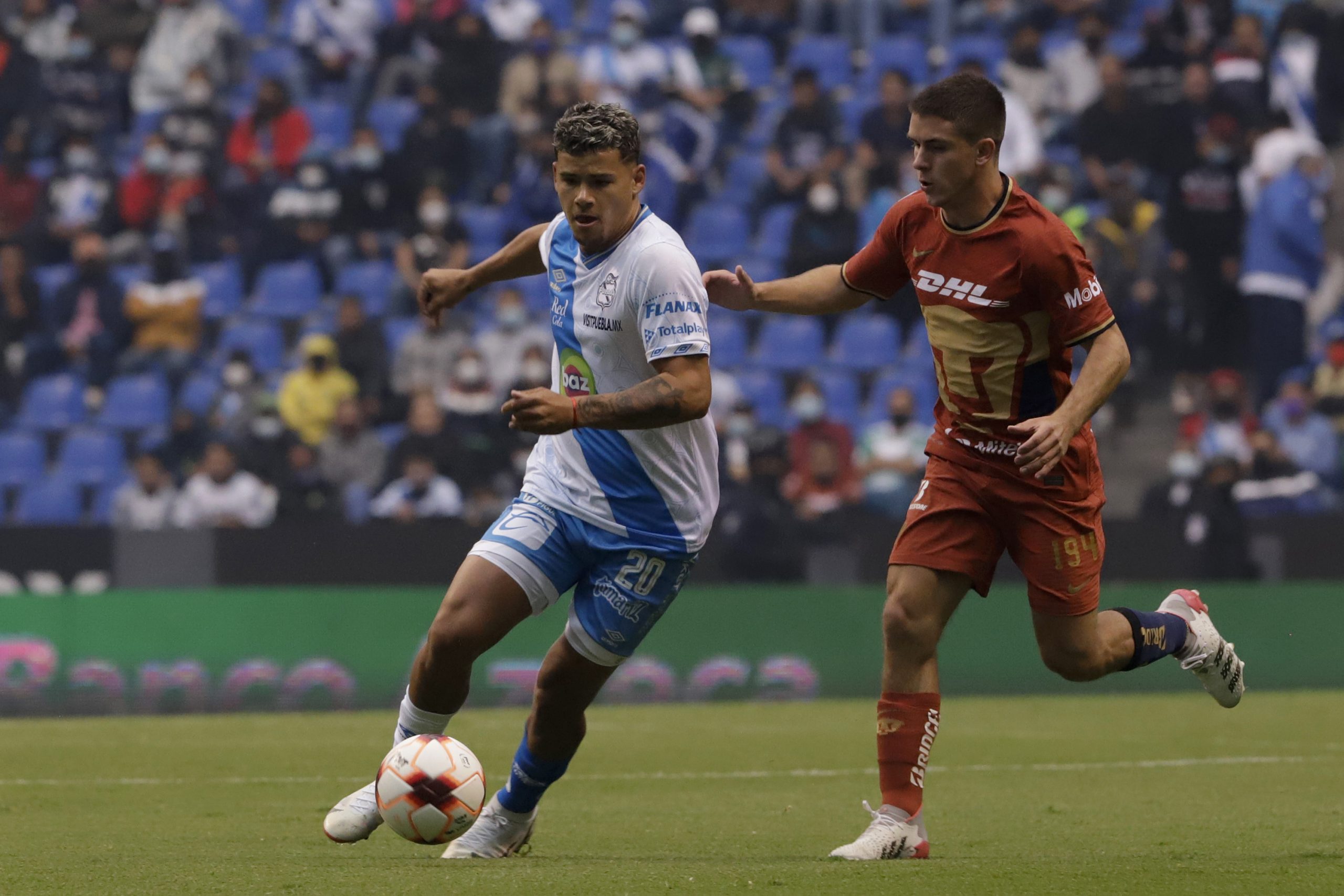 Pumas empata a 2 goles con Puebla