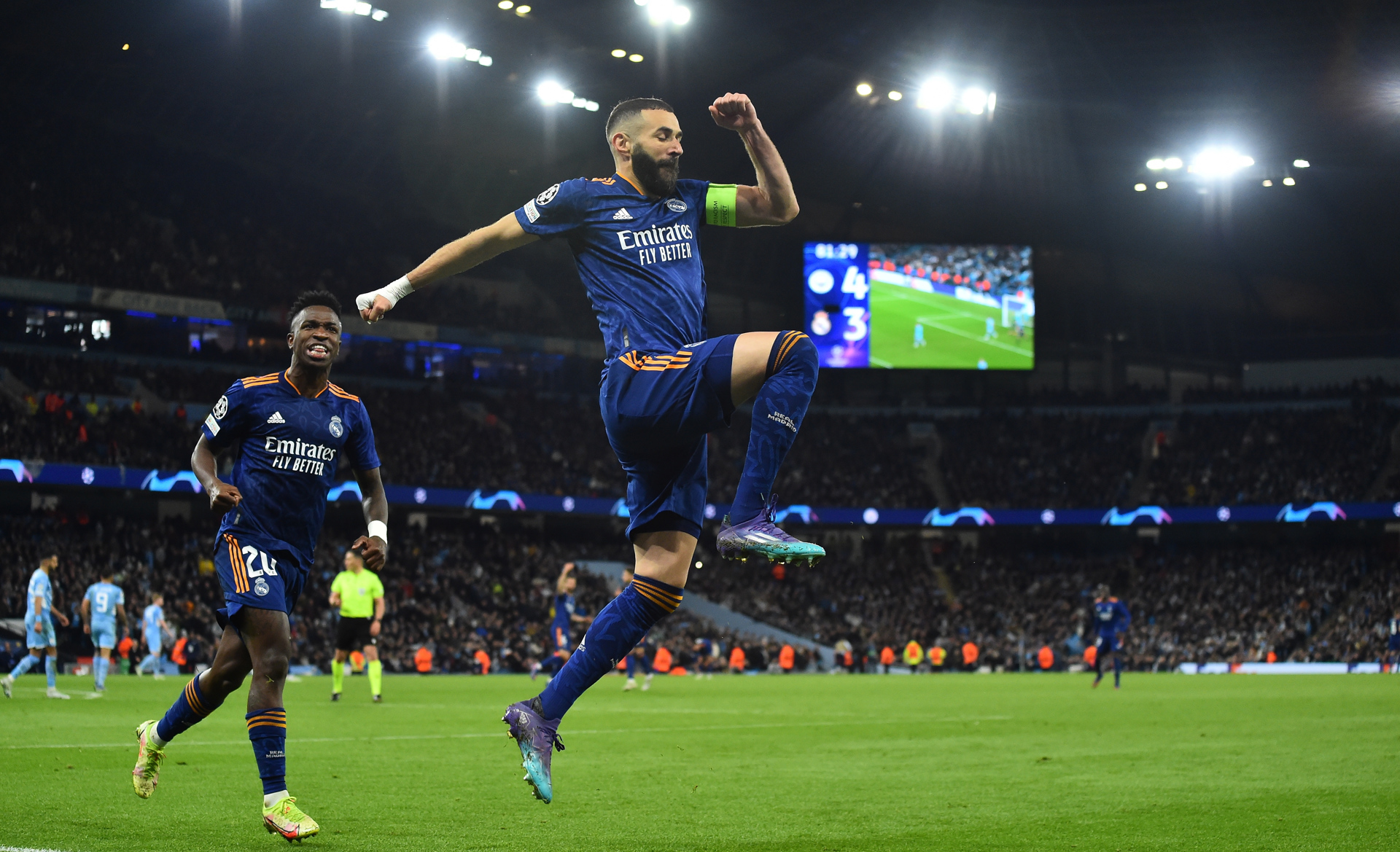 Real Madrid sale con vida del Etihad ante Manchester City