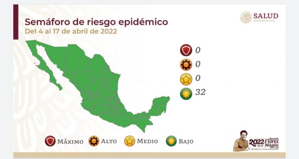 México registró en las últimas 24 horas 2 mil 538 casos y 111 muertes por COVID-19 - semaforo-epidemiologico-1024x545