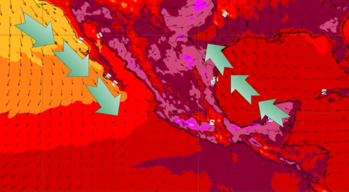 Ambiente caluroso, con posibilidad de tormentas eléctricas y granizo en Oaxaca, Puebla, Veracruz e Hidalgo