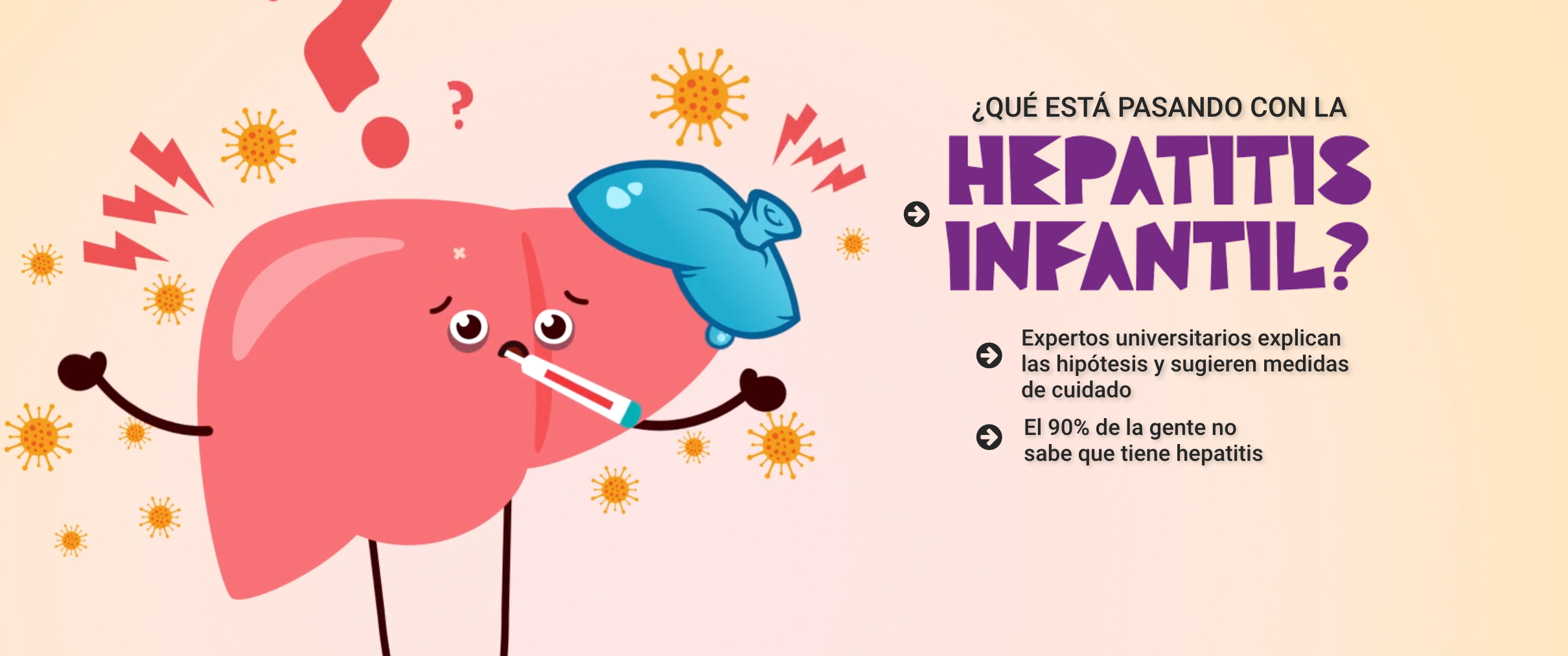 Gaceta UNAM; ¿Qué está pasando con la hepatitis infantil?