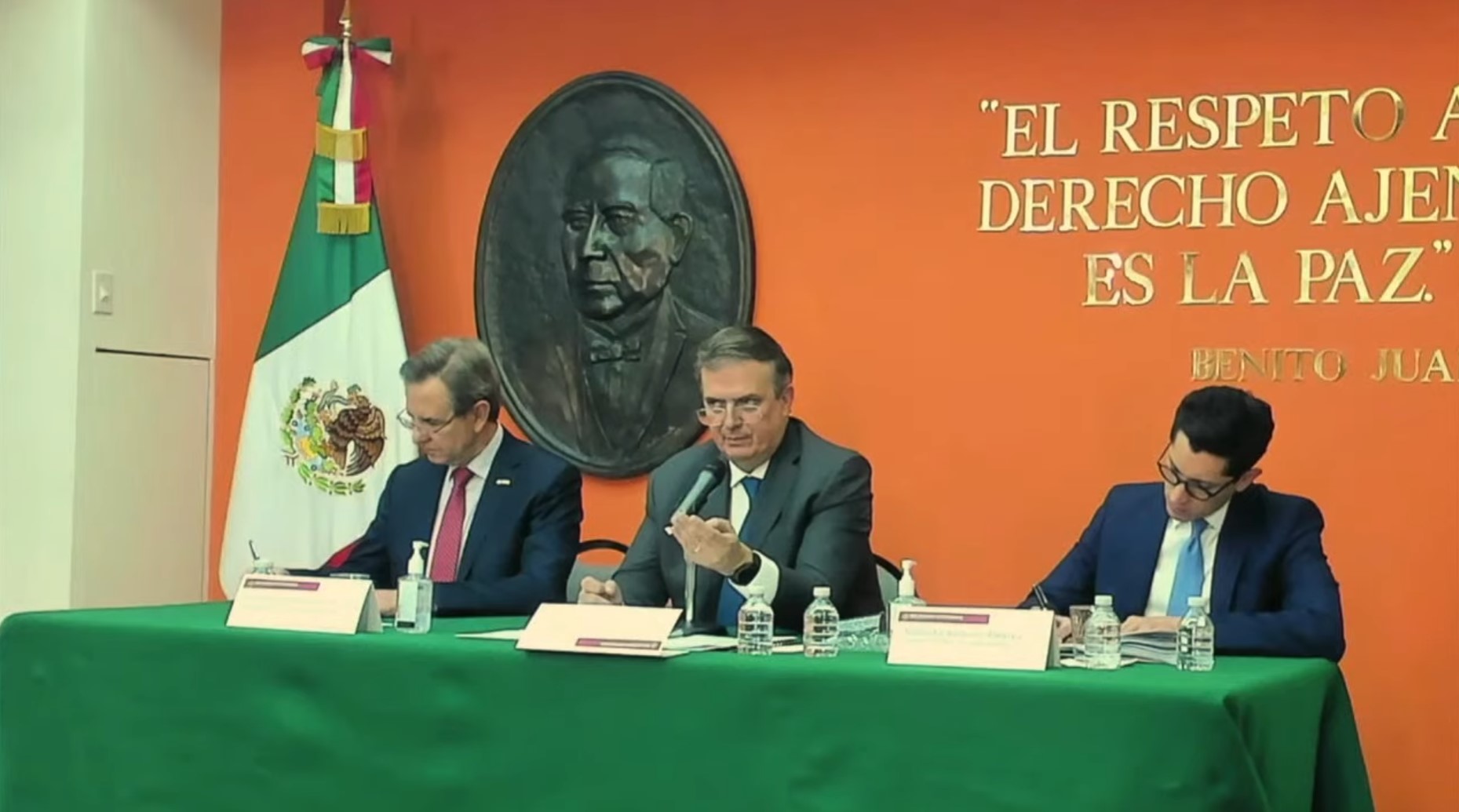 Conferencia de prensa sobre la visita de trabajo del canciller Ebrard a Washington D.C.