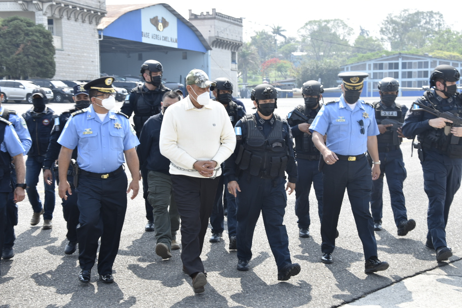 Honduras extradita a EE.UU. a exdirector de la Policía por narcotráfico