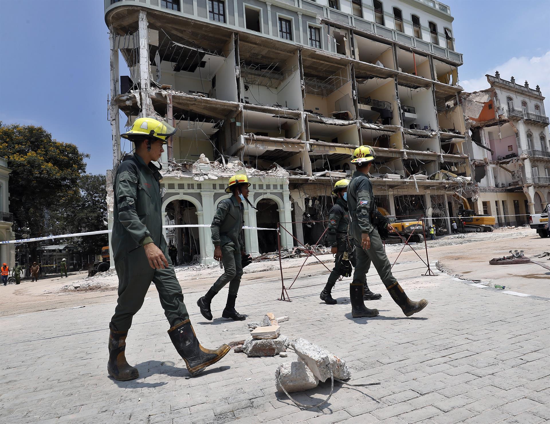 Cuba eleva a 46 las muertes por la explosión del hotel Saratoga de La Habana
