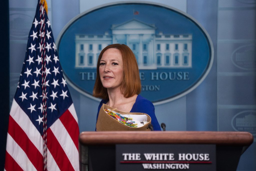 Jen Psaki se despide en su última rueda de prensa como portavoz de Biden - jen-psaki-se-despide-en-su-ultima-rueda-de-prensa-como-portavoz-de-biden-1024x683
