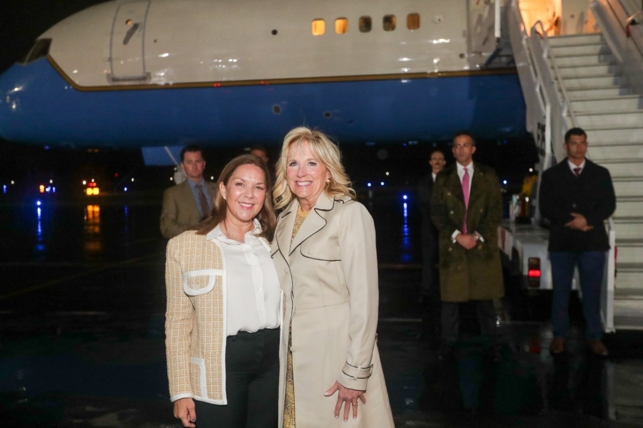 Jill Biden llega a Ecuador para iniciar su gira por Latinoamérica Jill Biden llega a Ecuador para iniciar su gira por Latinoamérica