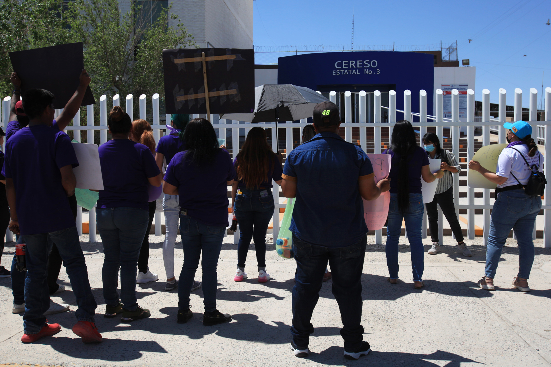 Mexicanos exigen justicia por feminicidio hace un año en Ciudad Juárez
