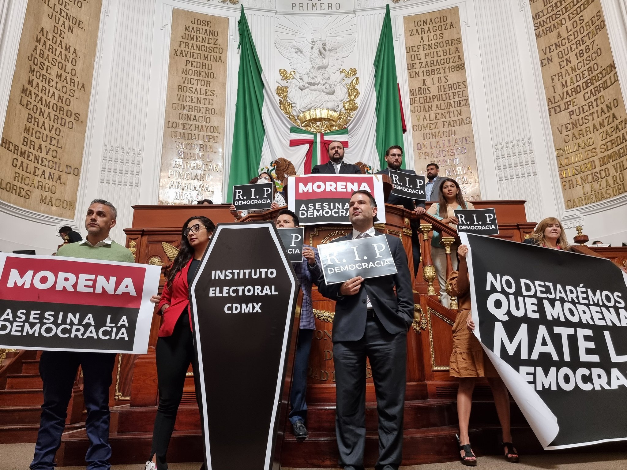 “Es un escándalo”: PAN interpondrá acción de inconstitucionalidad ante desmantelamiento del IECM